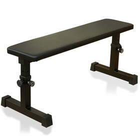 THE Flat Weight Bench for Strength Training w/ 5-Level Adjustable Height W1408P162779