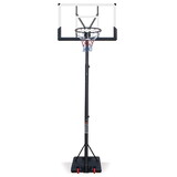Use for Outdoor Height Adjustable 5.7 to 10ft Basketball Hoop 44 inch Backboard Portable Basketball Goal System with Stable Base and Wheels W1408P295940