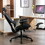 Ergonomic Mesh Office Chair with 4D Adjustable Armrest,High Back Desk Computer Chair,Ergonomic Office Chair with Wheels for Home & Office W1411118657