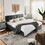 W1413S00061 Gray+Chenille+King+Bedroom+Luxury