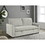 78 inch 3 in 1 Convertible Sleeper Sofa Bed, Modern Fabric Loveseat Futon Sofa Couch w/Pullout Bed, Small Love Seat Lounge Sofa w/Reclining Backrest, Furniture for Living Room,Light Grey W1417P163495