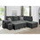 W1417S00038 Dark Gray+Upholstered+Light Brown+Wood+Primary Living Space