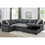 W1417S00042 Dark Gray+Upholstered+Light Brown+Wood+Primary Living Space