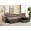 W1417S00070 Brown+Upholstered+Light Brown+Wood+Primary Living Space