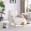 Reading Armchair Living Room Comfy Accent Chairs, Bedroom Chairs for Office Bedroom with Arm Rest, Lounge Chair for Office and Study W1420103694