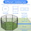 Heavy Duty Dog Pens Outdoor Dog Fence Dog Playpen for Large Dogs, 40"Dog Kennel Outdoor Pet Playpen with Doors 8 Panels Metal Exercise Pens Puppy Playpen Temporary Camping Fence for the Yard