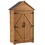Outdoor Storage Cabinet, Garden Wood Tool Shed, Outside Wooden Shed Closet with Shelves and Latch for Yard 39.56"x 22.04"x 68.89" W142291652