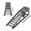 2 Pack Hydraulic Car Ramps 5T 11000lbs Low Profile Car Lift Service Ramps Truck Trailer Garage, Height Hydraulic Vehicle Ramps (Gray) W1422P146277