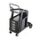 2-Tier 4 Drawers Welding Cart, Welder Cart with 265LBS Static Weight Capacity, 360&#176; Swivel Wheels, Tank Storage Safety Chains, Heavy Duty Rolling for Mig Welder and Plasma Cutter W1422P160702