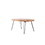 Oval Natural Reclaimed Wood Foldable Cocktail Table for Your Living Room W142562431