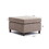 Single Movable Ottoman for Modular Sectional Sofa Couch without Storage Function, Ottoman Cushion Covers Non-removable and Non-Washable,Grey W1439118806