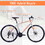 21 Speed Hybrid bike Disc Brake 700 C Road Bike for men women's City Bicycle W1511114602