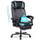 Office Chair with Footrest 400lb Big and Tall Computer Gaming Chair Ergonomic Executive High Back Reclining Leather Desk Chair with Adjustable Lumbar Support and Heavy Duty Metal Base W1521P199095
