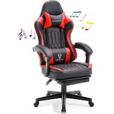 Gaming Chair with Speakers, High Back Computer Chair with Footrest, Lumbar Support and Headrest, Big and Tall Gamer Chairs with Heavy Duty Base Linkage Armrests for Adults P-W1521P199543