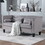 Sofa,64.96" Modern Sofa Couch 2 Seater Fabric Sofa,GREY