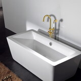Freestanding Bathtub Faucet with Hand Shower W1533125100