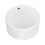 Vessel Bathroom Sink Basin in White Ceramic W153366247