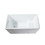 Freestanding Acrylic Flatbottom Soaking Tub Bathtub in White W153367530