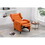 W1539109179 Orange+Linen+Primary Living Space+Rubberwood+Foam