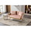 Velvet Accent Chair Modern Upholstered Armsofa Tufted Sofa with Metal Frame, Single Leisure sofa for Living Room Bedroom Office Balcony W1539109418
