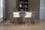 COOLMORE Swivel Bar Stools with Backrest Footrest, with a fixed height of 360 degrees W153968286