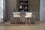COOLMORE Swivel Bar Stools with Backrest Footrest, with a fixed height of 360 degrees W153968286