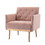 COOLMORE Accent Chair,leisure single sofa with Rose Golden feet W153981344