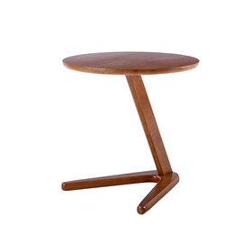 COOLMORE Side Table Round, Small Accent Table Modern End Table for Living Room /Bedroom/ Office W153982269