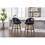 COOLMORE Bar Stools Set of 2 Counter Height Chairs with Footrest for Kitchen, Dining Room and 360 Degree Swivel W153990773