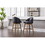 COOLMORE Bar Stools Set of 2 Counter Height Chairs with Footrest for Kitchen, Dining Room and 360 Degree Swivel W153990773