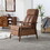 COOLMORE Wood Frame Armchair, Modern Accent Chair Lounge Chair for Living Room W1539P152197