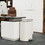 13 Gallon 50L Kitchen Foot Pedal Operated Soft Close Trash Can - Stainless Steel Ellipse Bustbin - White W1550128067