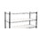 7 Tier Wire Shelving Unit, 2450 LBS NSF Height Adjustable Metal Garage Storage Shelves with Wheels, Heavy Duty Storage Wire Rack Metal Shelves - Black W155065921