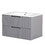 30 inch Floating Bathroom Vanity with Ceramic Sink Combo Set, Modern Bath Storage Cabinet Vanity with Drawers Wall Mounted Vanity for Bathroom, Gray W1550S00036