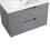 30 inch Floating Bathroom Vanity with Ceramic Sink Combo Set, Modern Bath Storage Cabinet Vanity with Drawers Wall Mounted Vanity for Bathroom, Gray W1550S00036