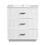 30 inch Bathroom Vanity with Ceramic Sink Combo Set, Modern Freestanding Bathroom Storage Cabinet with 2 Drawers, Floor Standing Bath Vanity, White W1550S00045