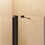 43 in. W * 58 in. H Frameless Folding Shower Doors for Bathtub, 1/4" (6mm) Thick SGCC Tempered Glass Door, Bathroom Pivot Tub Glass Door, Matte Black W1552P173134