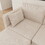 UNITED WE WIN Modular Sectional Sofa U Shaped Modular Couch with Reversible Chaise Modular Sofa Sectional Couch with Storage Seats W1568S00026