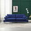 UNITED Linen Sofa, Accent sofa loveseat sofa with metal feet W1568S00083