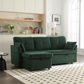 UNITED Modular Sectional Sofa L Shaped Modular Couch with Reversible Chaise Modular Sofa Sectional Couch with Storage Seats W1568S00092