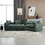 Modular Sectional Sofa, U-Shaped Couch with Sofa for five & Pillows, Modern Minimalist chenille Fabric Large Comfy Cloud Sofas, Living Room Furniture Sets W1568S00098