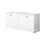 Vanity Sink Combo featuring a Marble Countertop, Bathroom Sink Cabinet, and Home Decor Bathroom Vanities - Fully assembled White 72-inch Vanity with Sink 23V02-72WH W1573118517