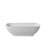 Luxury Solid Surface Freestanding Soaking Bathtub with Overflow and Drain in Matte White, cUPC Certified - 67*29.5 22S04-67-2 W1573120495