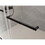 60" W x 76" H Double Sliding Frameless Soft-Close Shower Door with Premium 3/8 inch (10mm) Thick Tampered Glass in Matte Black Stainless Steel 22D02-60MB W157368837