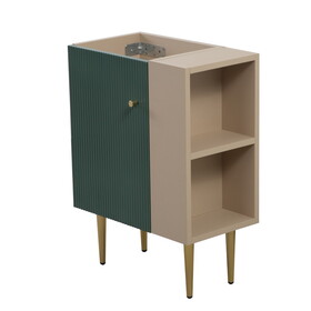 21.6" Vanity Base Only, Open Shelf on the Right, Green 24V06-21LVR W1573P224400