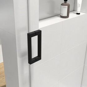 Shower Door Handle Only, 24D01P16-MBX W1573P232534