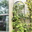 2 Pack Metal Garden Trellis for Climbing Plants Outdoor 86.7" x 19.7" Rustproof Plant Support Rose Trellis Netting Trellis Black W158681069