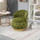 360 Degree Swivel Cuddle Barrel Accent Storage Chairs, Round Armchairs with Wide Upholstered, Fluffy Velvet Fabric Chair for Living Room, Bedroom, Office, Waiting Rooms W1588130653