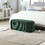 COOLMORE Storage Ottoman,Bedroom End Bench,Upholstered Fabric Storage Ottoman with Safety Hinge, Entryway Padded Footstool, Ottoman Bench for Living Room & Bedroom (Emerald) W1588P194733