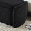 COOLMORE Storage Ottoman,Bedroom End Bench,Upholstered Fabric Storage Ottoman with Safety Hinge, Entryway Padded Footstool, Ottoman Bench for Living Room & Bedroom (Black) W1588P194738